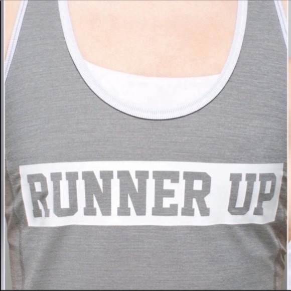 LULULEMON runner up tank in gray Size - Picture 3 of 6